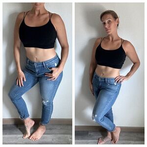 Lucky Brand Lolita Skinny Jeans Size 8 Distressed